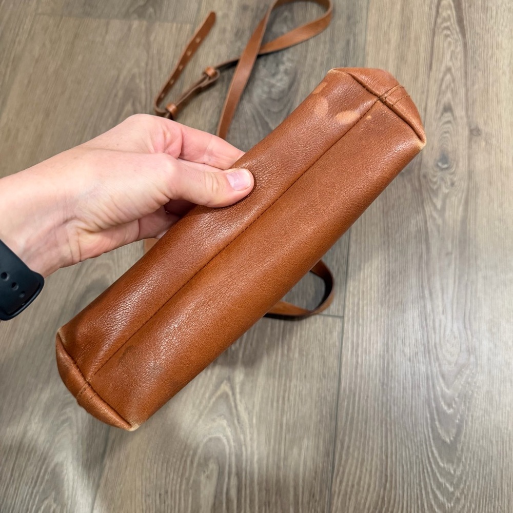 Madewell Chestnut Brown Small transport tote - Picture 2 of 9